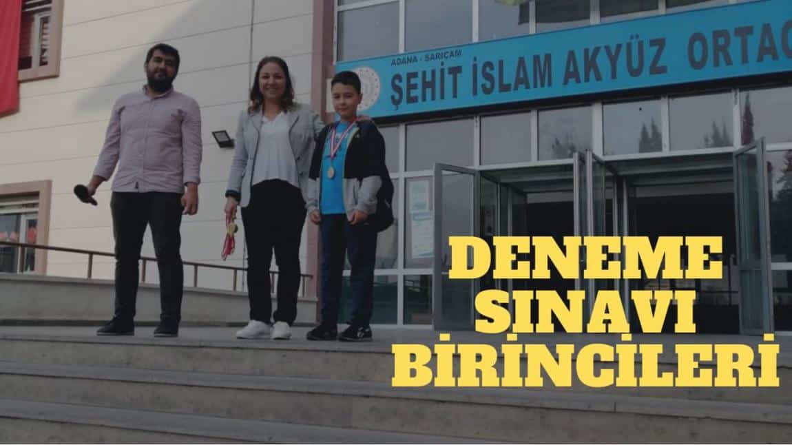 Ekim Ayı Şampiyonları Şehit İslam Akyüz Ortaokulu